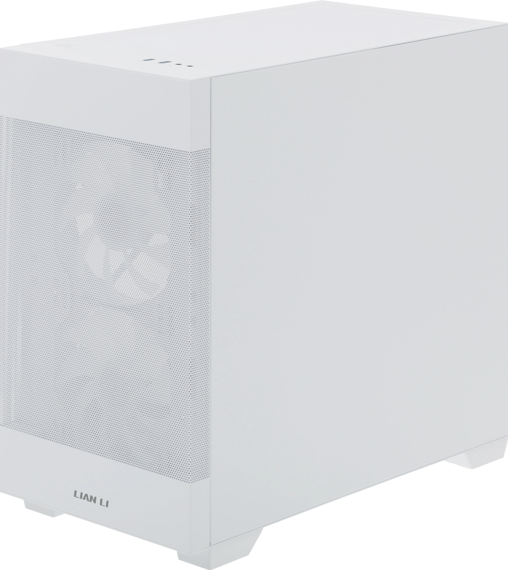 Корпус Lian-Li Lancool 205M Mesh белый без БП mATX 3x120mm 2x140mm 2xUSB3.0 audio bott PSU