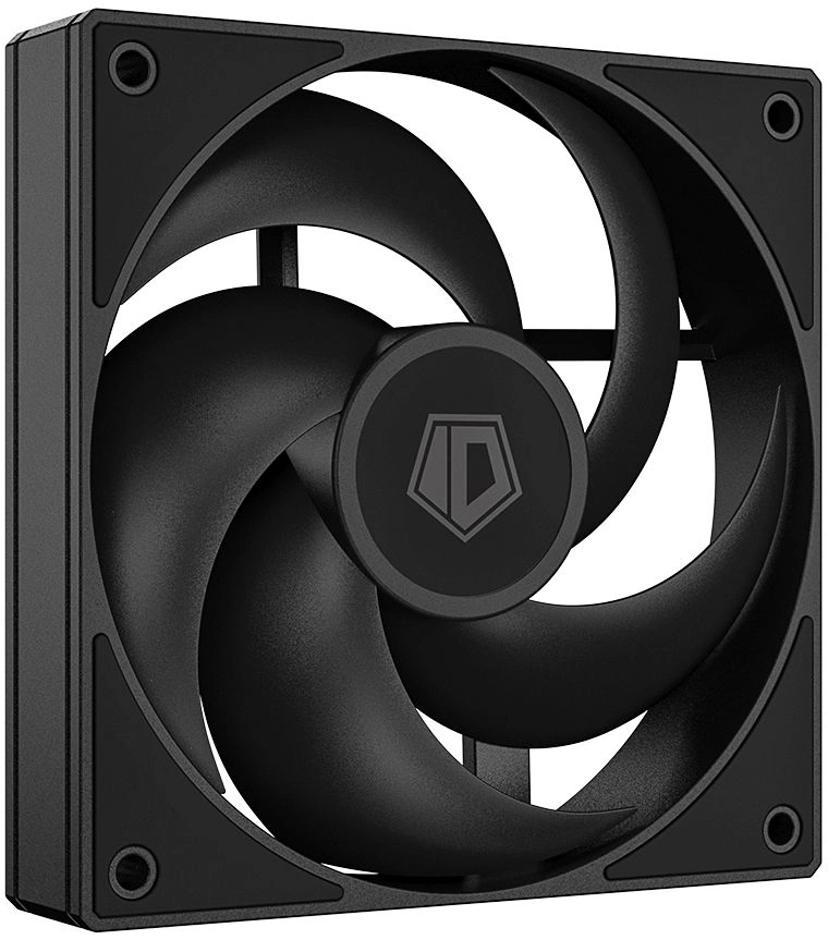 Вентилятор для корпуса ID-Cooling AS-140-K 140х140x25 черный 4-pin 30дБ Ret
