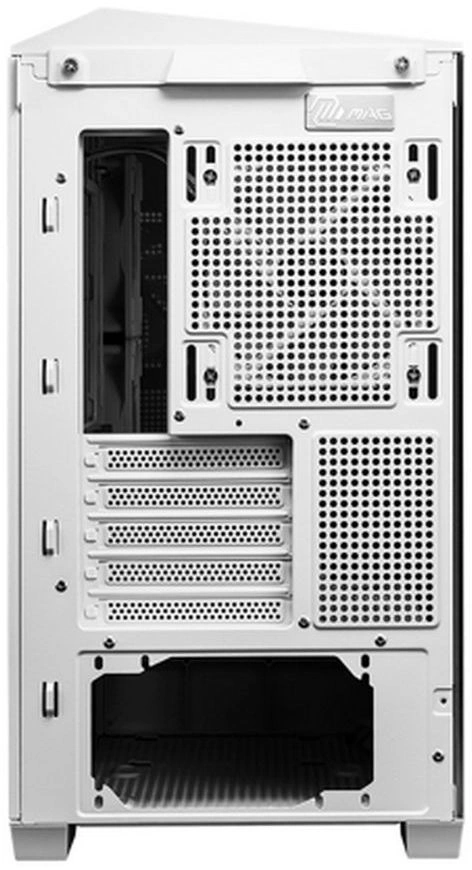 Корпус MSI MAG Pano M100R PZ белый без БП mATX 3x120mm 4x140mm 1xUSB3.1 audio CardReader AirDuct bott PSU