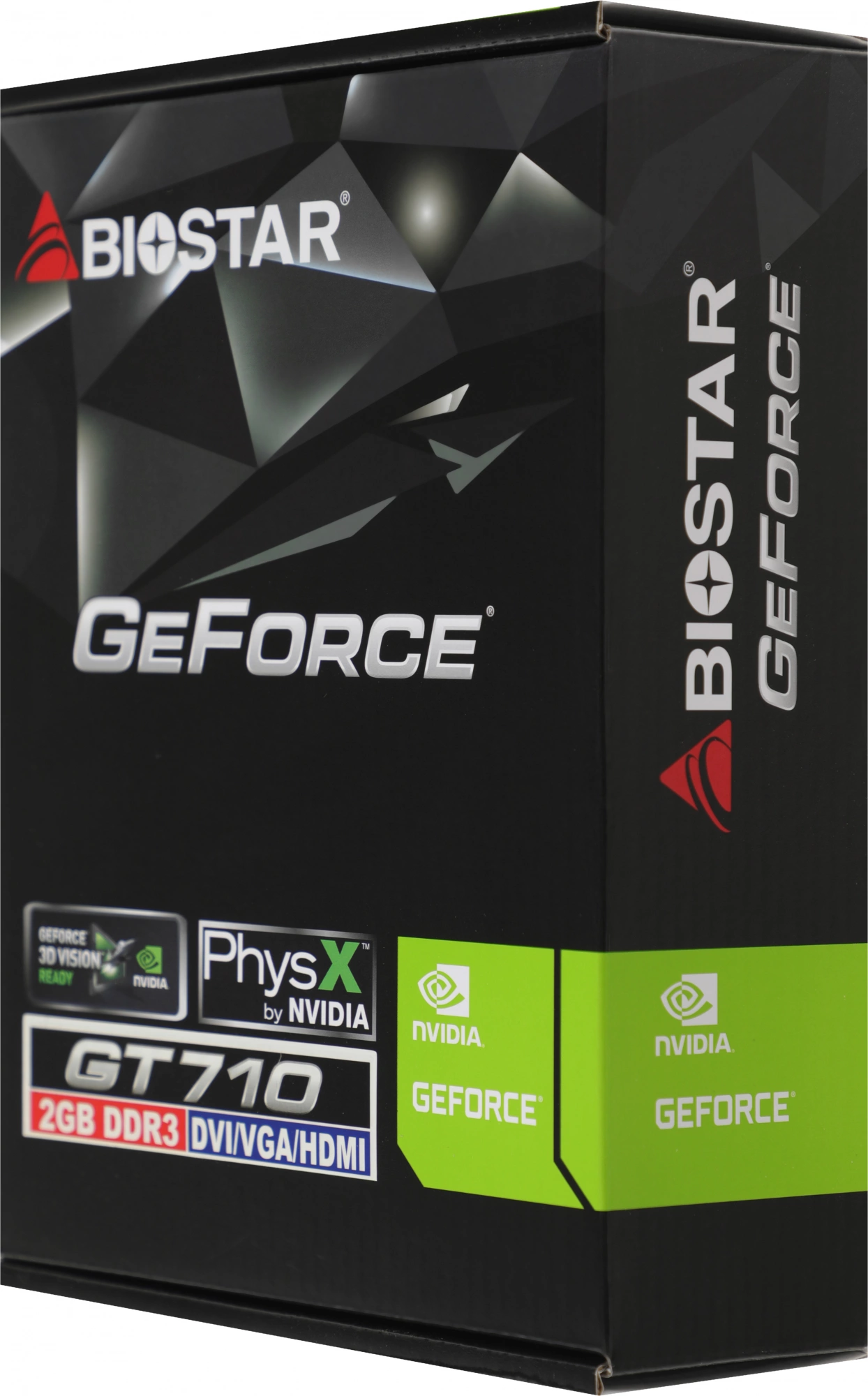 Видеокарта Biostar PCI-E 2.0 VN7103THX6 NVIDIA GeForce GT 710 2Gb 64bit DDR3 954/1333 DVIx1 HDMIx1 CRTx1 HDCP Ret low profile