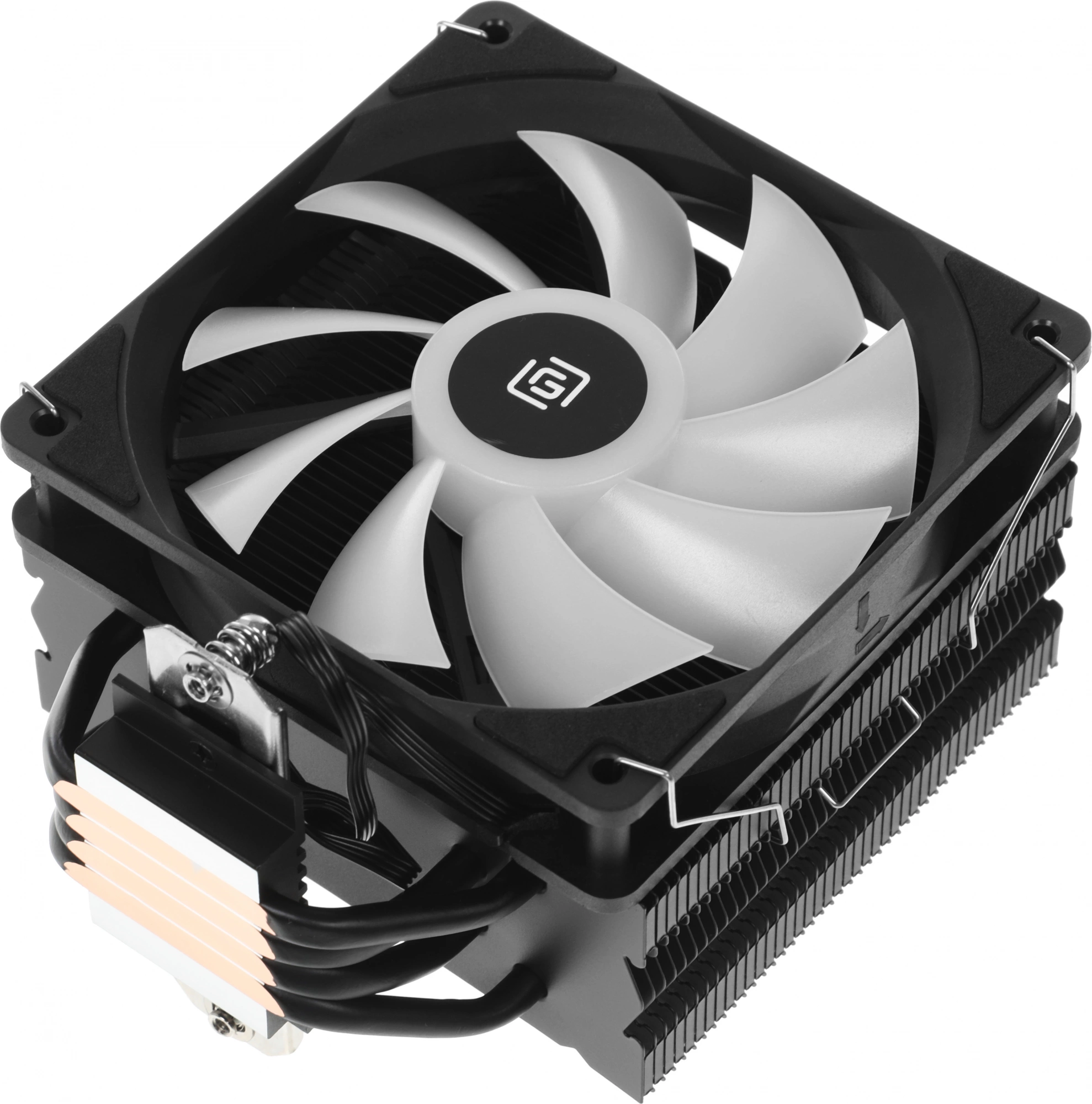Устройство охлаждения(кулер) Оклик OG-CPC180FRGB-PWM1 RGB Soc-AM5/AM4/1200/1700/1851 черный 4-pin 20dB Al+Cu 180W 820gr Ret