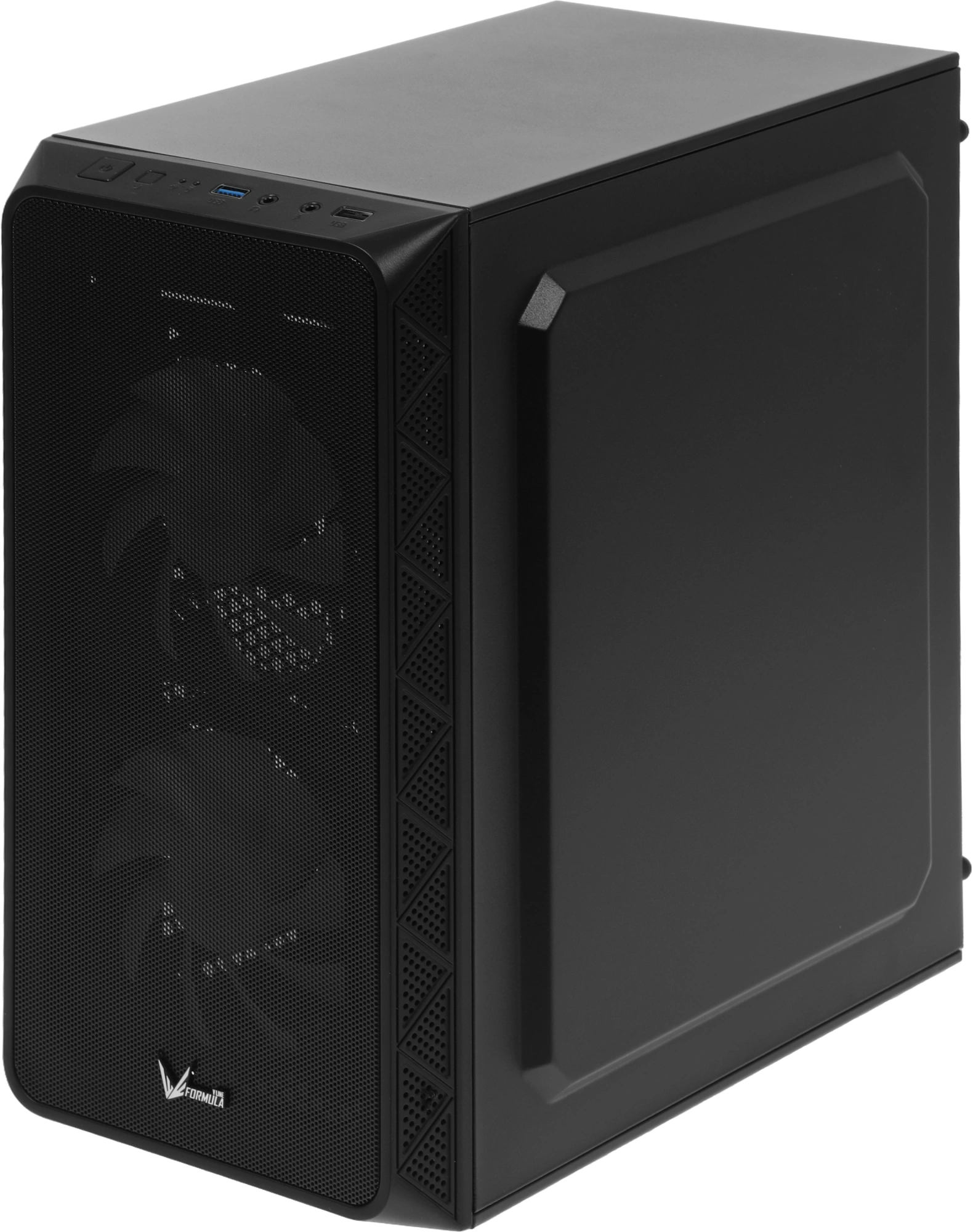 Корпус Formula Air Mesh G4 PLUS черный без БП mATX 1xUSB2.0 1xUSB3.1 audio