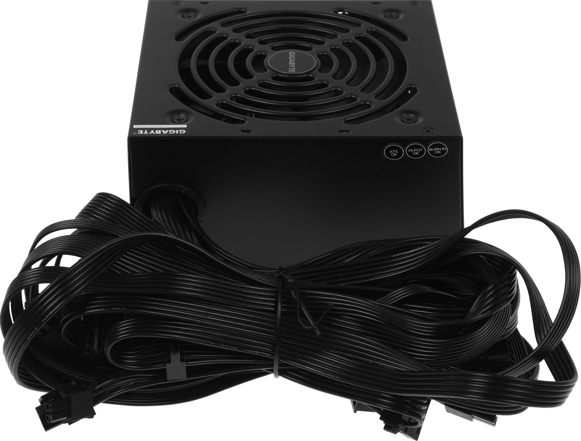 Блок питания Gigabyte ATX 650W GP-P650G 80+ gold (20+4pin) APFC 120mm fan 6xSATA RTL