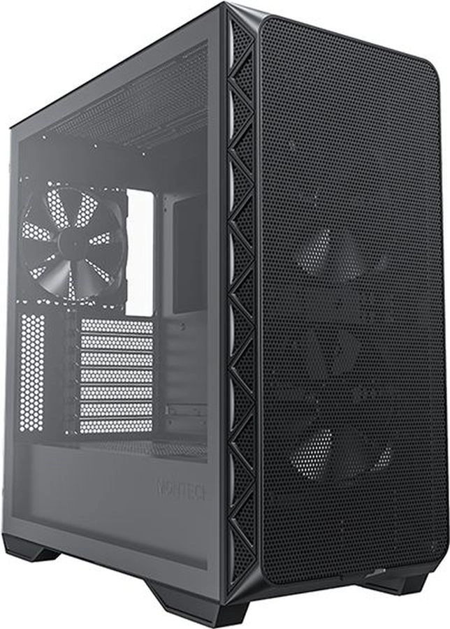 Корпус Montech Air 903 Base черный без БП ATX 9x120mm 3x140mm 2xUSB3.0 audio bott PSU