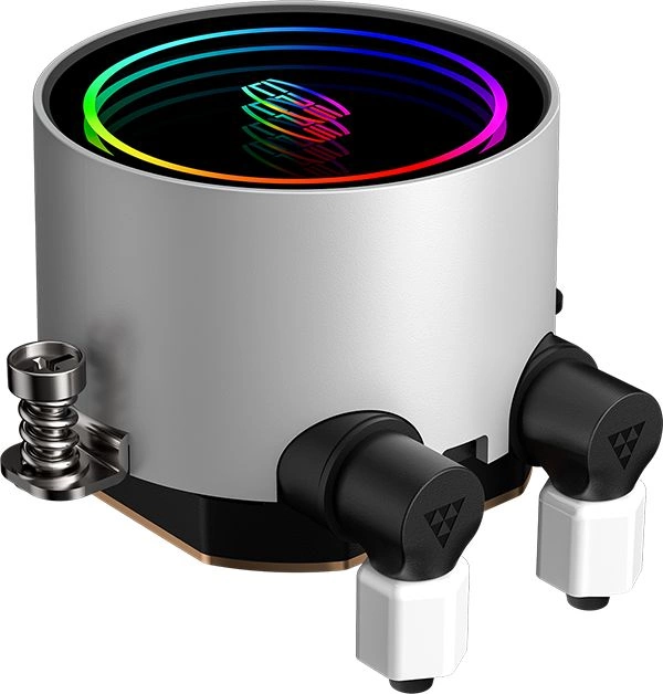 Система водяного охлаждения PcCooler DA240 WH ARGB Soc-AM5/AM4/1200/1700/1851 белый 4-pin 33.8dB Al 270W Ret (DA240-WHAWXX-GL)