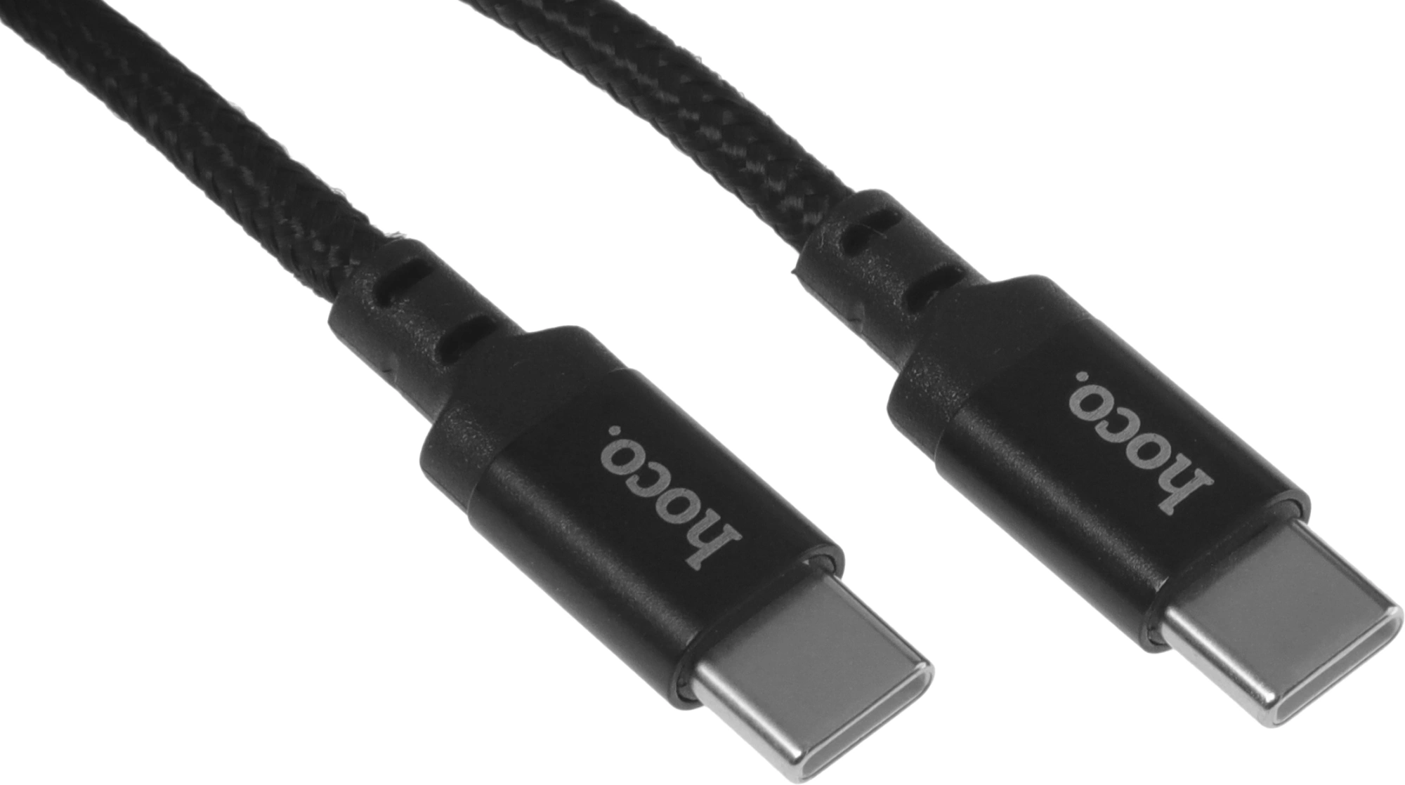 Кабель Hoco X14 TYPE-C TO TYPE-C(52215) USB Type-C (m)-USB Type-C (m) 1м черный