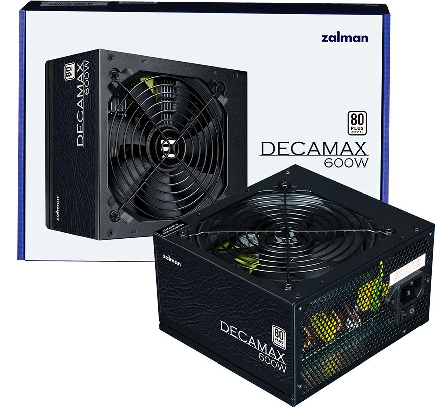 Блок питания Zalman ATX 600W ZM600-LX3 80+ white (20+4pin) APFC 120mm fan 5xSATA RTL