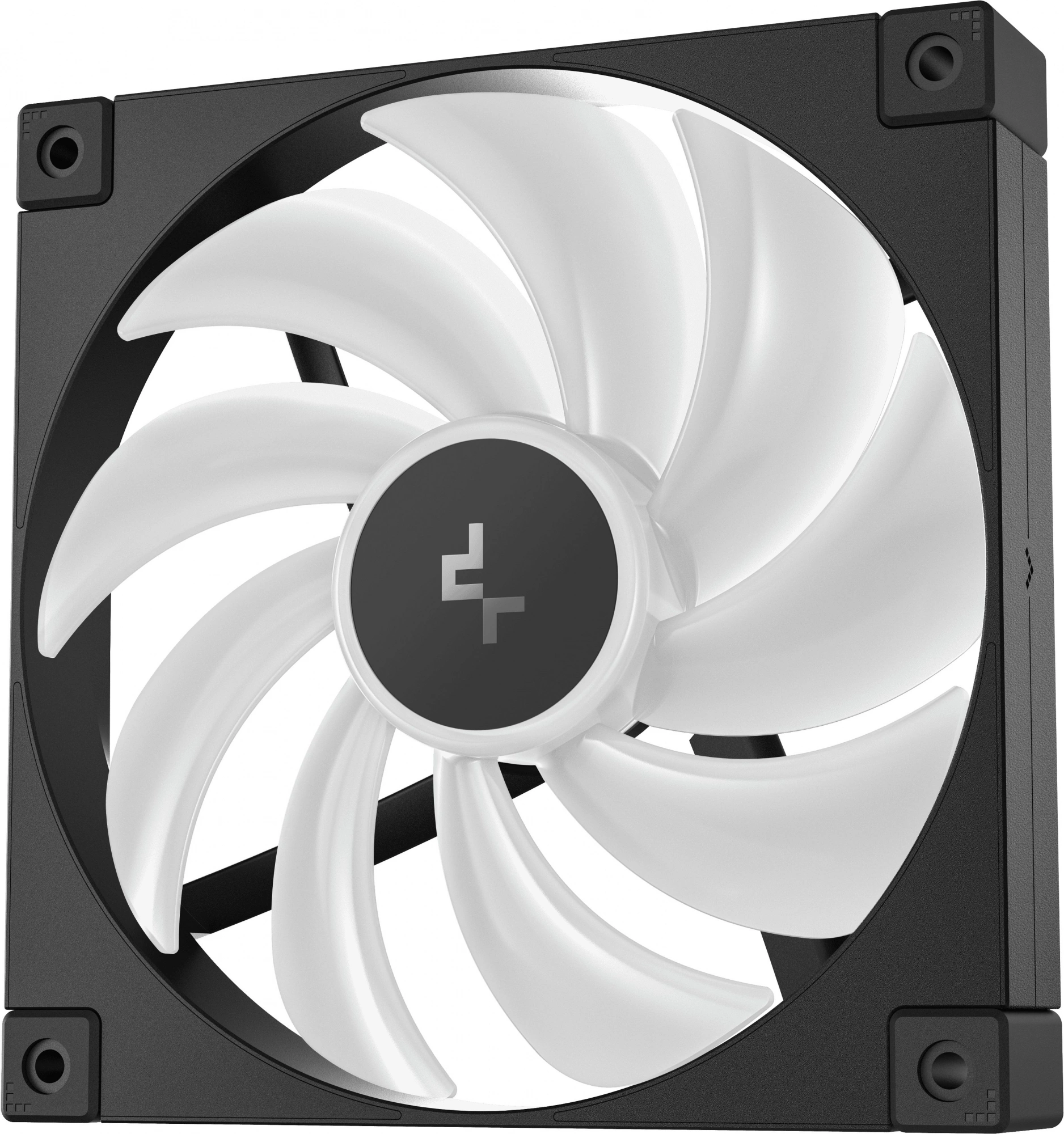 Вентилятор для корпуса Deepcool FD14 ARGB 140х140x25 черный 4-pin 25.6дБ (R-FD14-BKAPN1-G) Ret