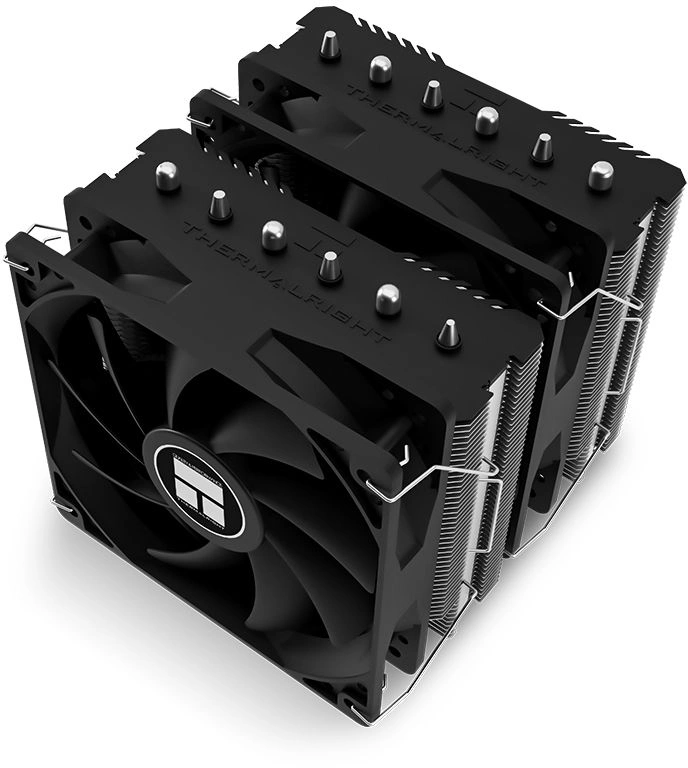 Устройство охлаждения(кулер) Thermalright Peerless Assassin 120 SE Soc-AM5/AM4/1200/1700/1851 черный 4-pin 25.6dB Al+Cu 730gr Ret (PA120-SE)