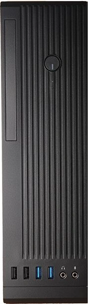 Корпус Chieftec UNI BE-10B-300 черный 300W mATX 2x80mm 2x120mm 2xUSB2.0 2xUSB3.0 audio bott PSU