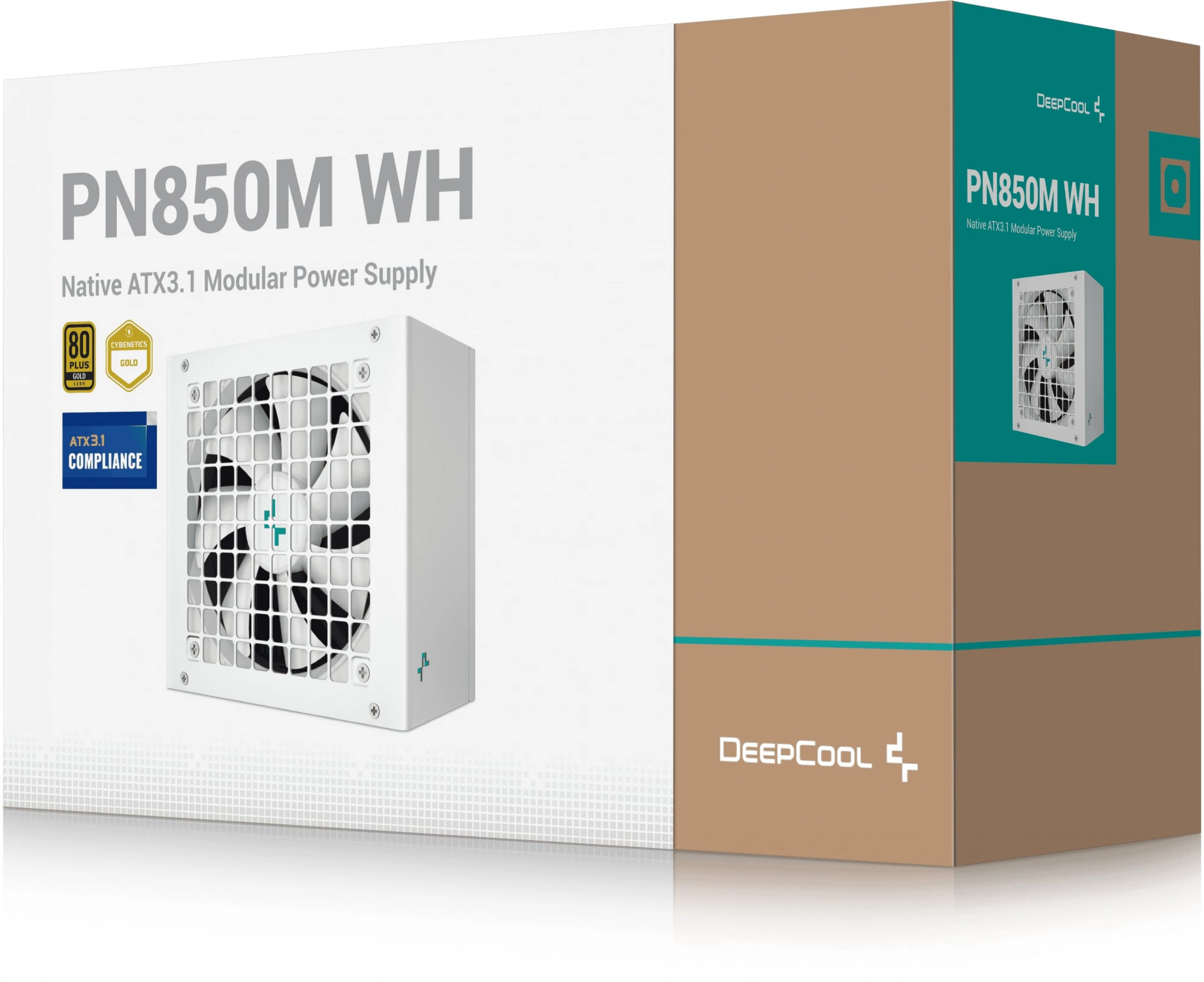 Блок питания Deepcool ATX 850W GamerStorm PN850M WH Gen.5 80+ gold (20+4pin) APFC 120mm fan 8xSATA RTL