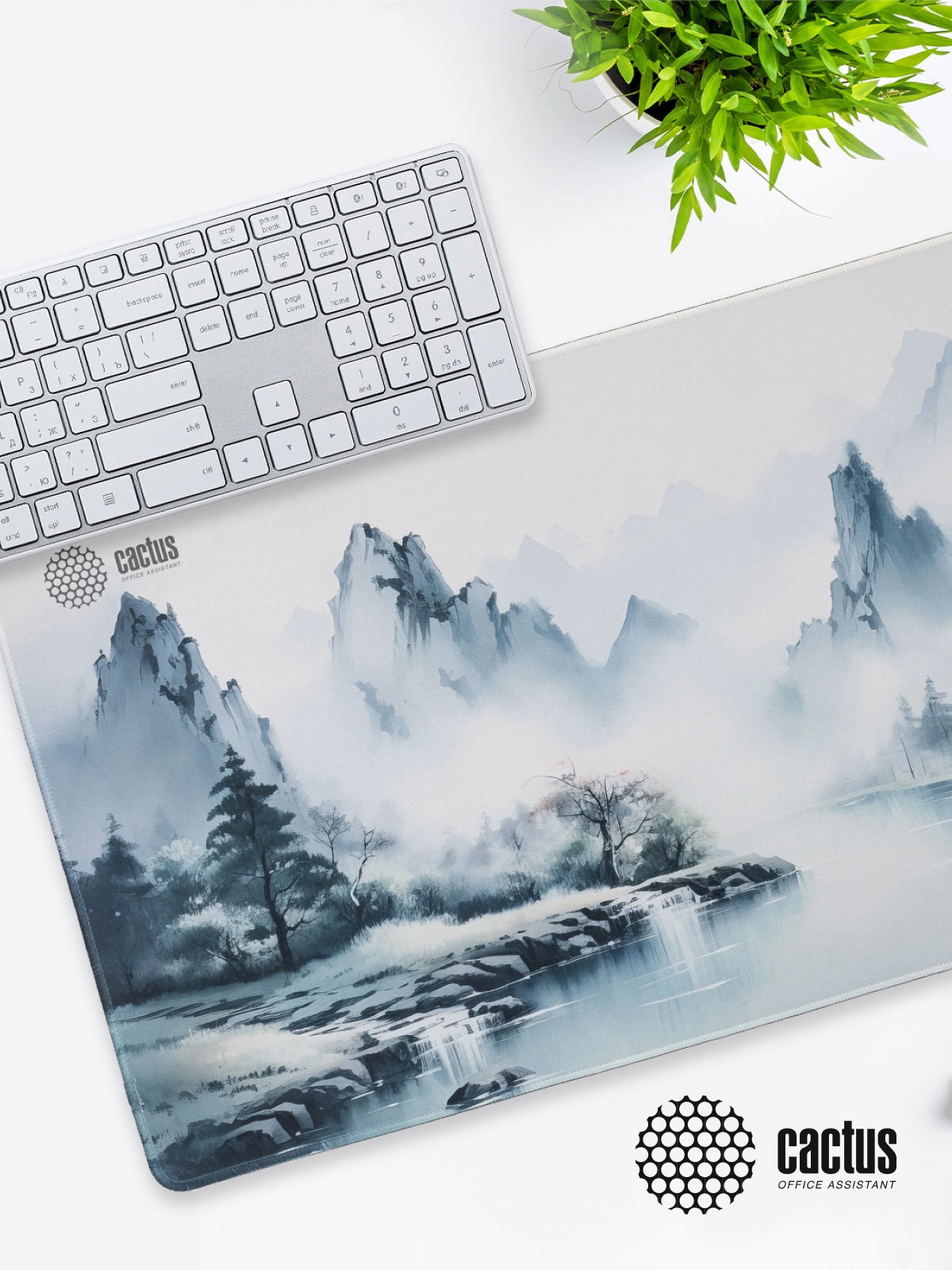 Коврик для мыши Cactus Mountains 900x400x3мм (CS-MPC-PRO11XXL)
