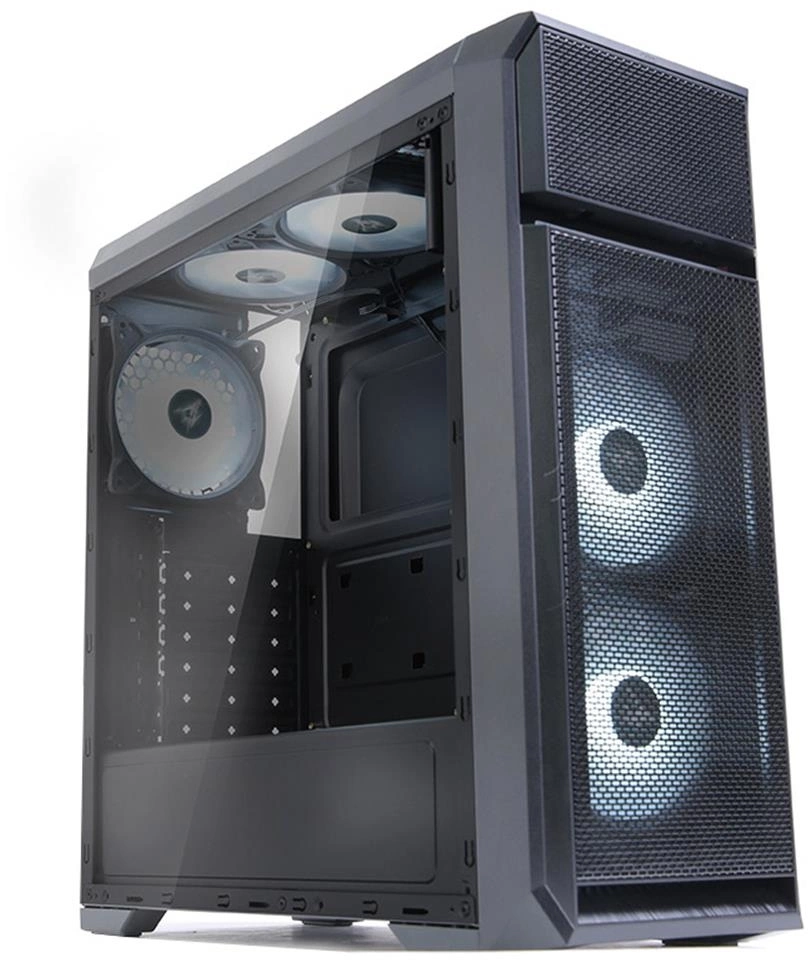 Корпус Zalman N5 OF черный без БП ATX 5x120mm 2xUSB2.0 1xUSB3.0 audio bott PSU