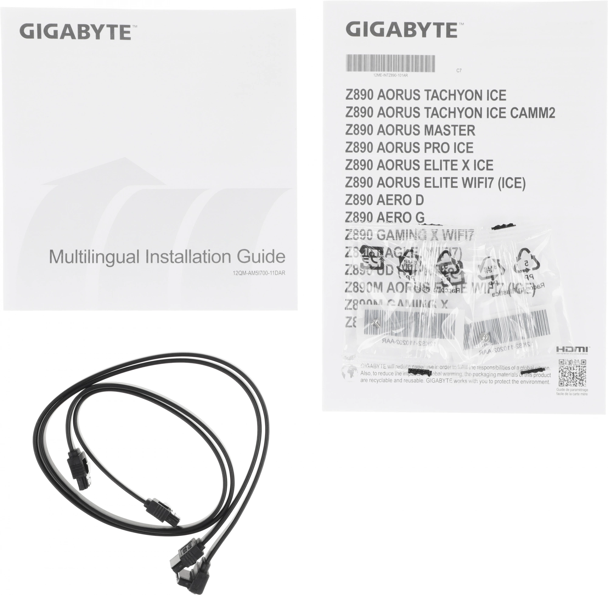 Материнская плата Gigabyte Z890M GAMING X Soc-1851 Intel Z890 4xDDR5 mATX AC`97 8ch(7.1) 2.5Gg RAID+HDMI+DP