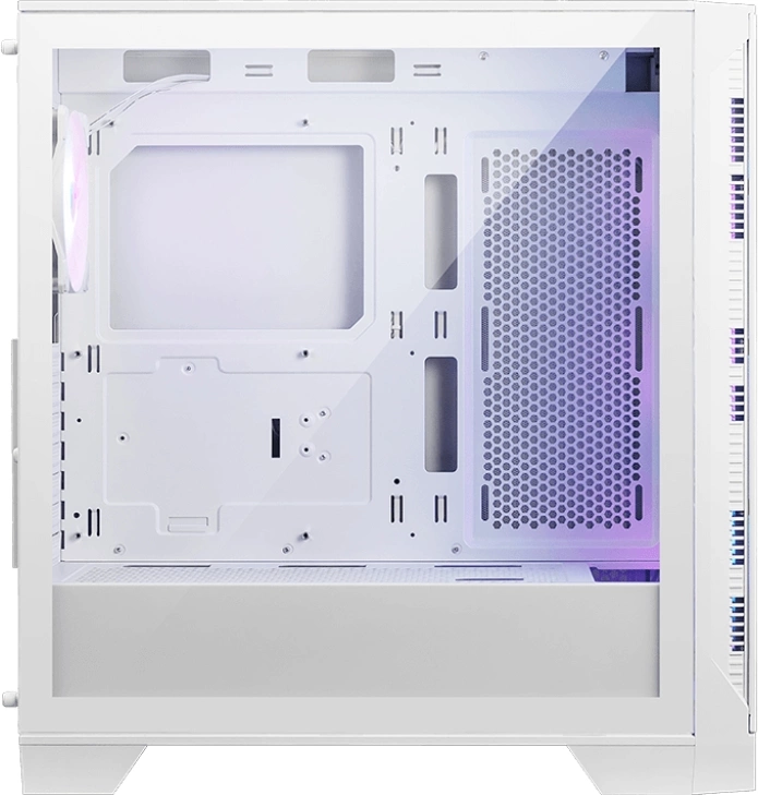 Корпус MSI MAG Forge 320R Airflow белый без БП ATX 7x120mm 4x140mm 2xUSB3.0 audio bott PSU