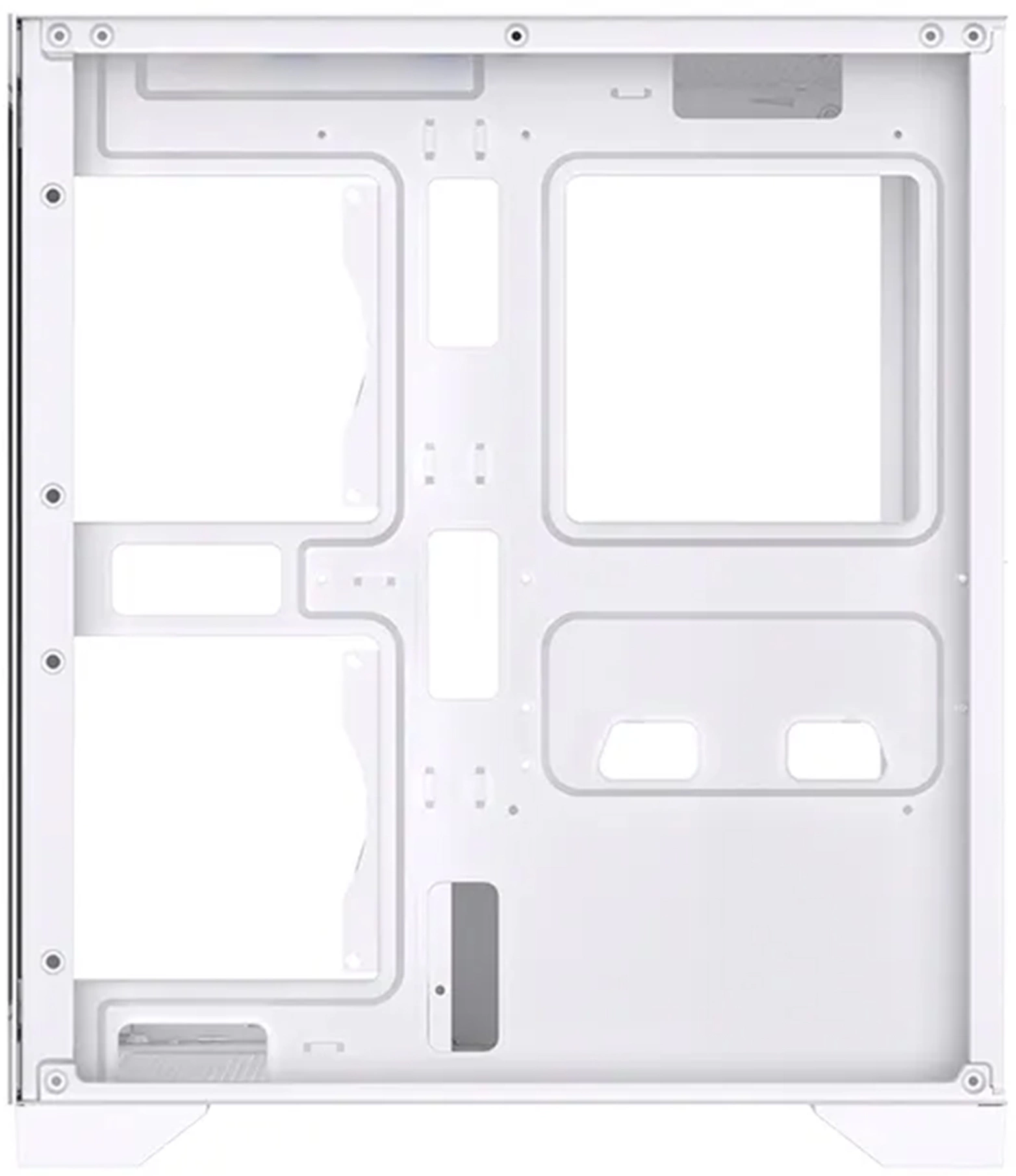 Корпус Bloody BD-CC103F белый без БП mATX 7x120mm 1xUSB2.0 1xUSB3.0 audio bott PSU