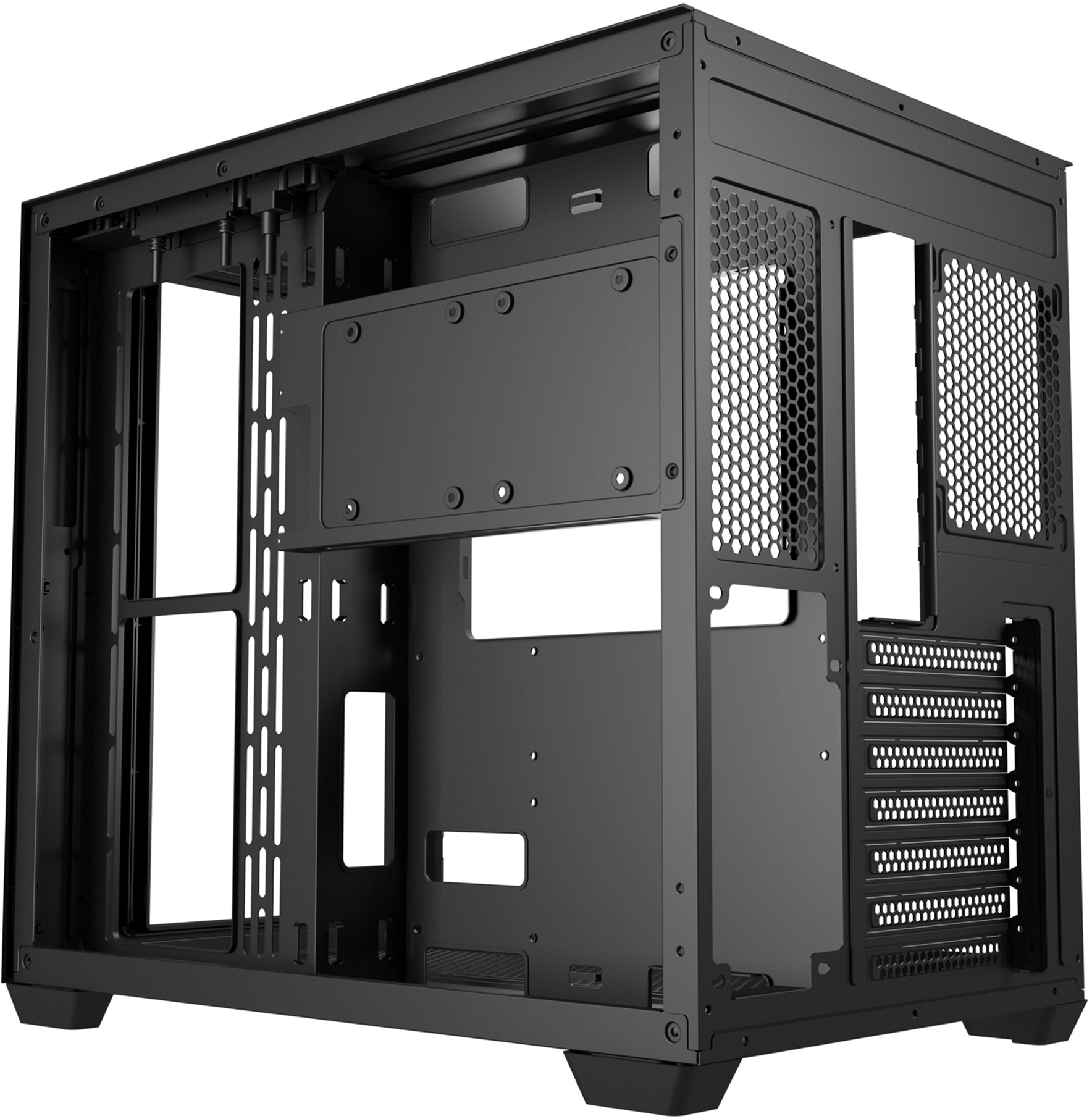 Корпус Bloody BD-CC113 черный без БП ATX 10x120mm 2xUSB3.0 audio bott PSU