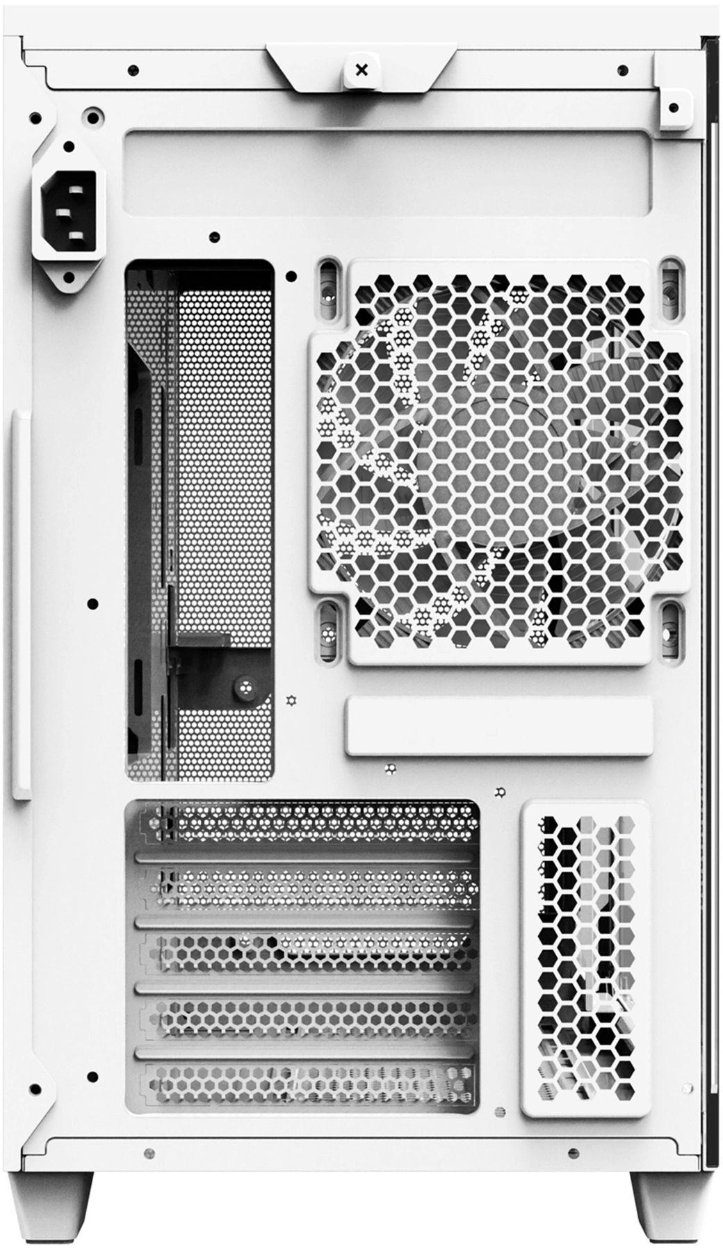 Корпус Bloody BD-CC117F белый без БП mATX 5x120mm 1xUSB2.0 1xUSB3.0 audio bott PSU