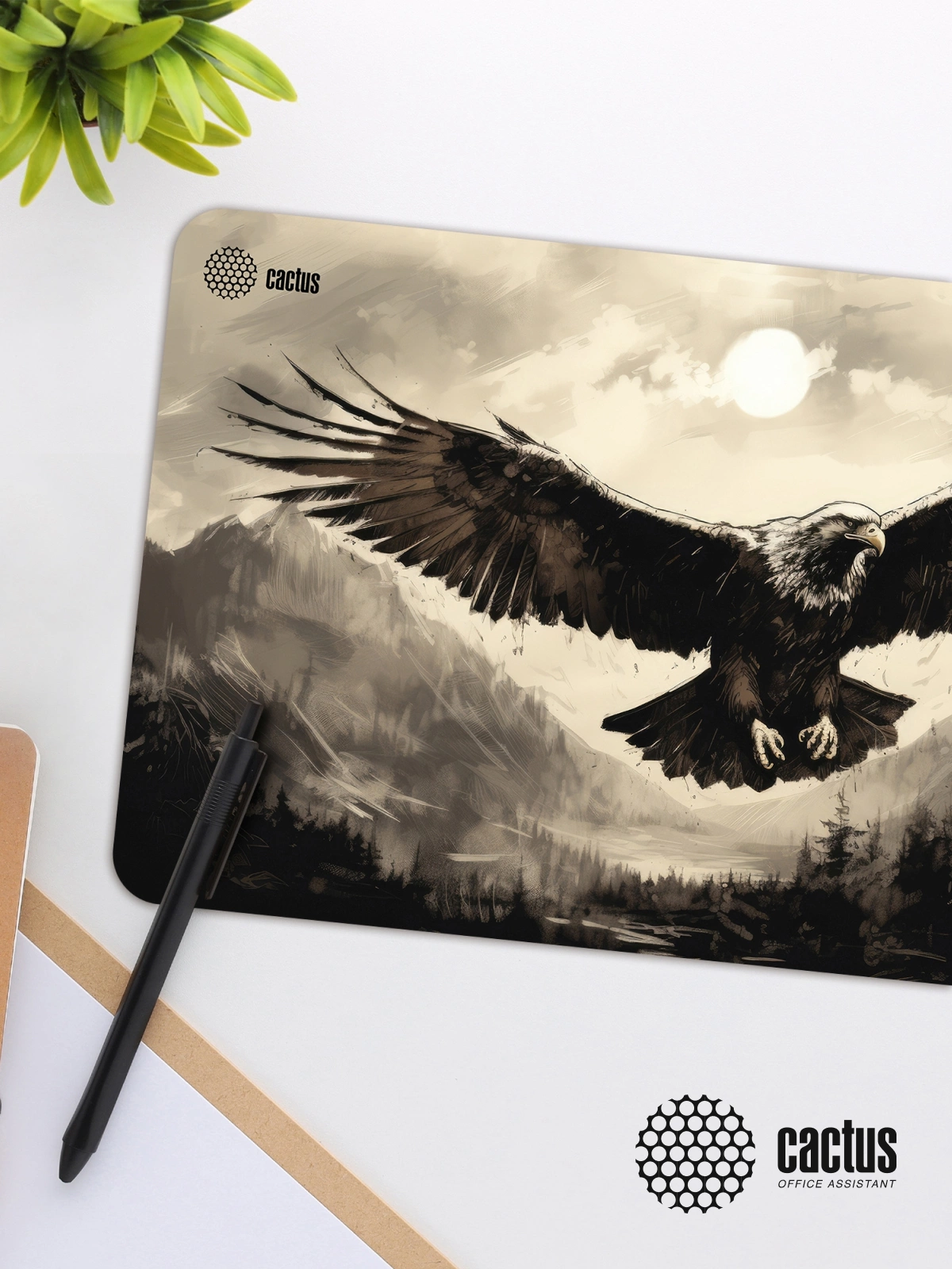 Коврик для мыши Cactus Flying hawk 700x400x4мм (CS-MP-COR02XLL)