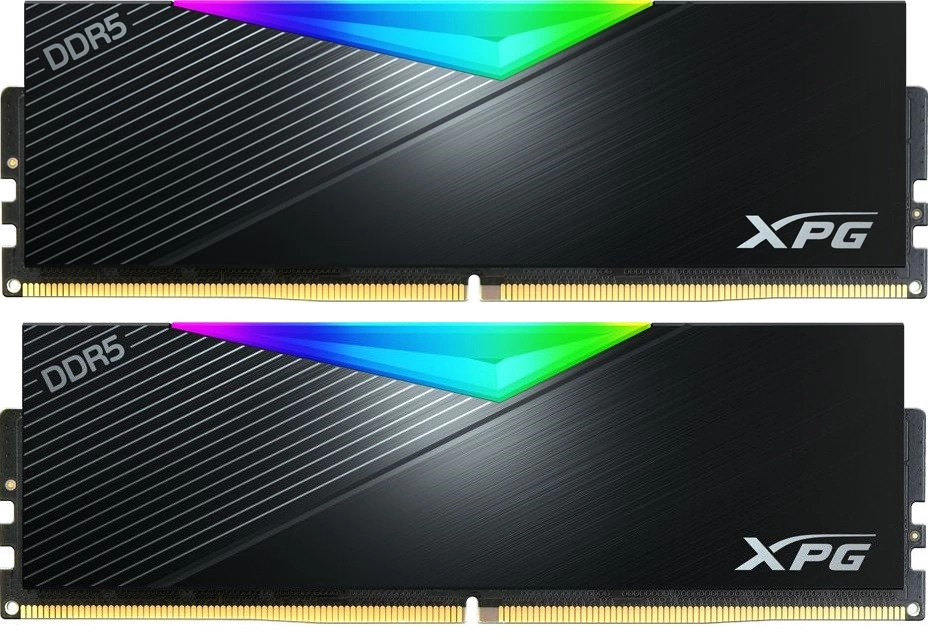 Память DDR5 2x16GB 8000MHz A-Data AX5U8000C3816G-DCLARBK XPG Lancer RGB RTL Gaming PC5-64000 CL38 DIMM 288-pin 1.45В kit dual rank с радиатором Ret