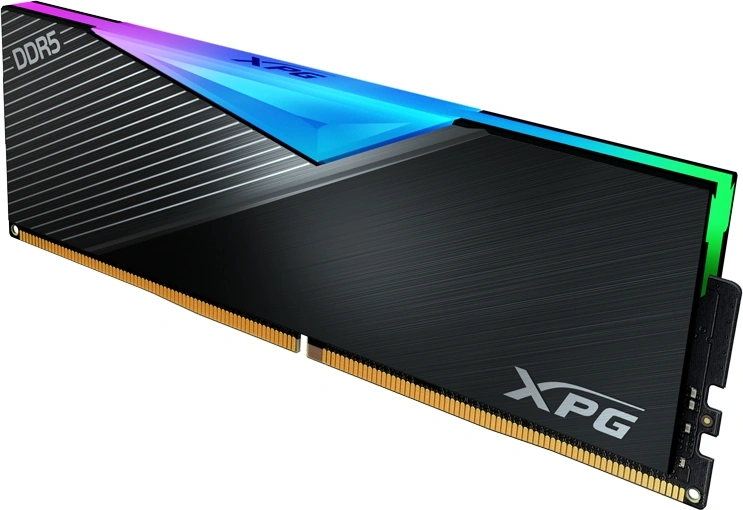 Память DDR5 2x16GB 7200MHz A-Data AX5U7200C3416G-DCLARBK XPG Lancer RGB RTL Gaming PC5-57600 CL34 DIMM 288-pin 1.4В kit dual rank с радиатором Ret