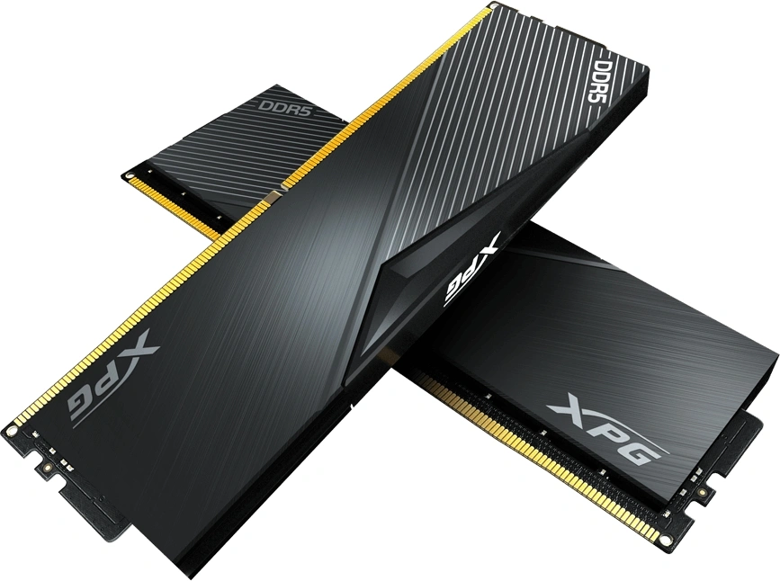 Память DDR5 2x16GB 6000MHz A-Data AX5U6000C3016G-DCLABK XPG Lancer RTL Gaming PC5-48000 CL30 DIMM 288-pin 1.35В kit single rank с радиатором Ret