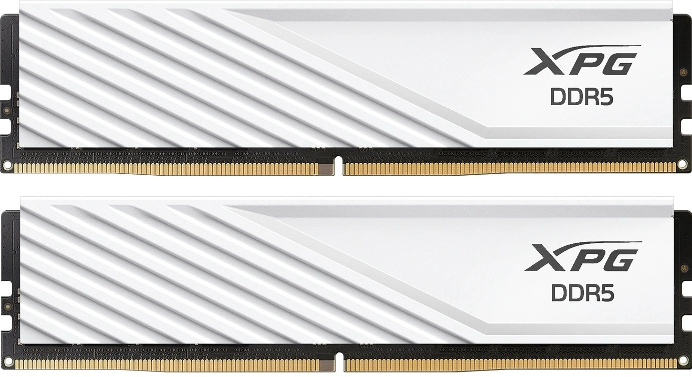 Память DDR5 2x16GB 6400MHz A-Data AX5U6400C3216G-DTLABWH XPG Lancer Blade RTL Gaming PC5-51200 CL32 DIMM ECC 288-pin 1.4В kit dual rank с радиатором Ret