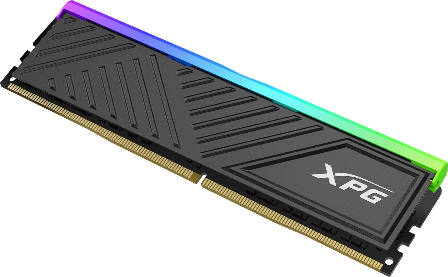 Память DDR4 16GB 3200MHz A-Data AX4U320016G16A-SBKD35G XPG Spectrix D35G RGB RTL Gaming PC4-25600 CL16 DIMM 288-pin 1.35В dual rank с радиатором Ret