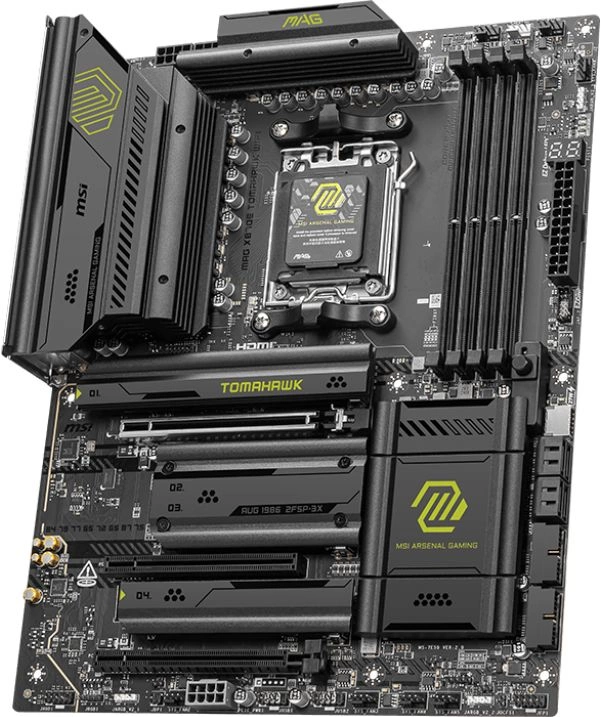 Материнская плата MSI MAG X870E TOMAHAWK WIFI Socket AM5 AMD X870E 4xDDR5 ATX AC`97 8ch(7.1) 5Gigabit RAID+HDMI