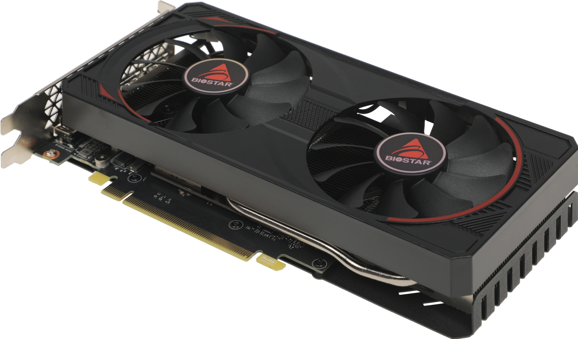 Видеокарта Biostar PCI-E 4.0 VN3606TM82 NVIDIA GeForce RTX 3060Ti 8Gb 256bit GDDR6 1410/14000 HDMIx1 DPx3 HDCP Ret