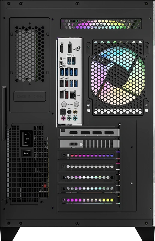 Корпус Formula Crystal Z6 Floe черный без БП ATX 2xUSB3.0 audio bott PSU