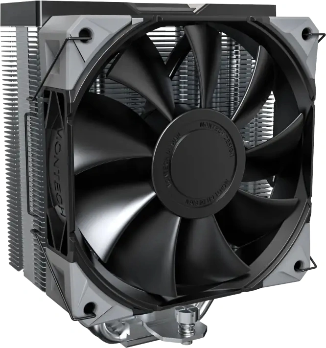 Устройство охлаждения(кулер) Montech NX400 Soc-AM5/AM4/1200/1700/1851 черный 4-pin 34.17dB Al+Cu 220W 874gr Ret (NX400BK)