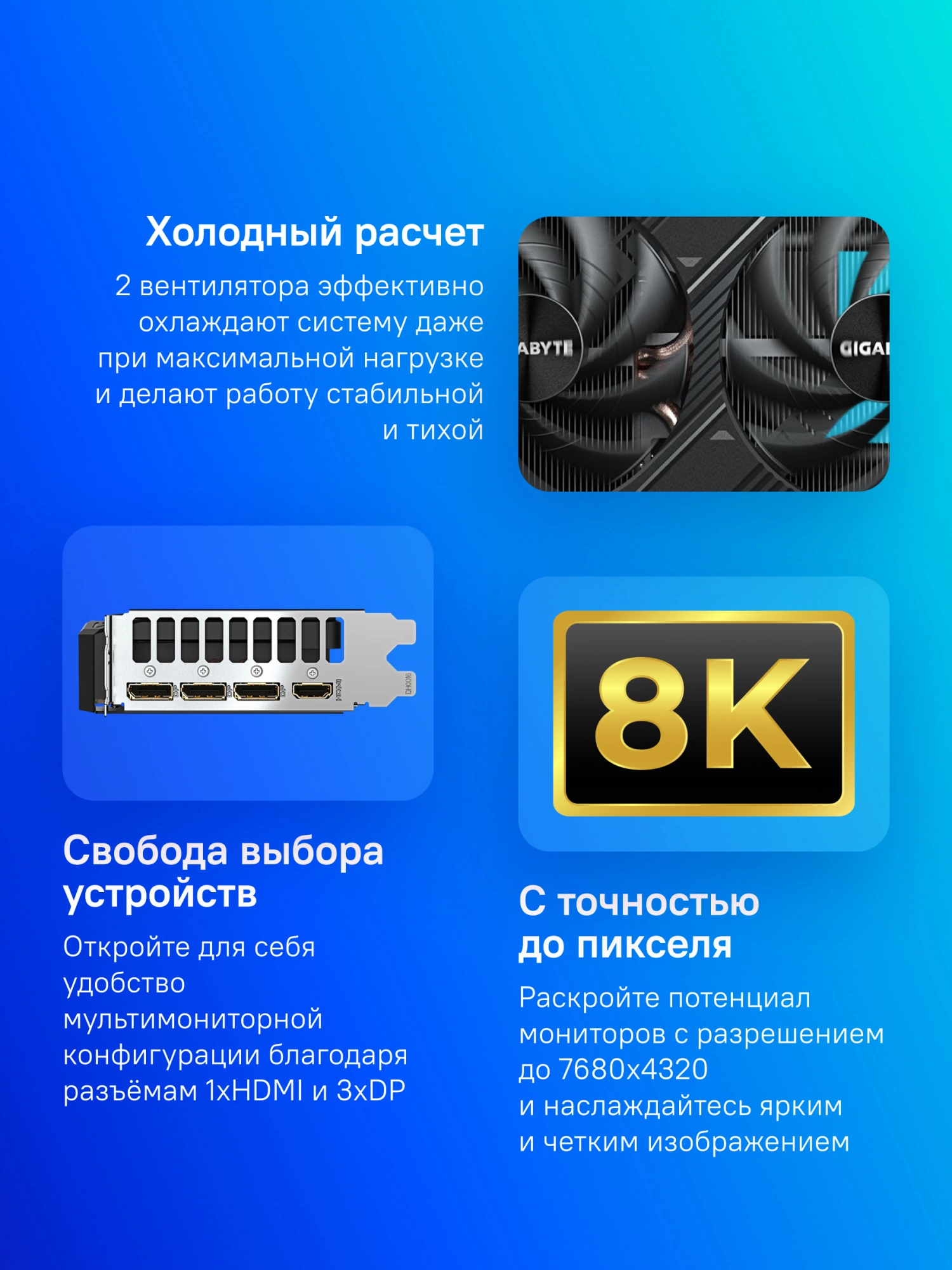 Видеокарта Gigabyte PCI-E 5.0 GV-N506TWF2OC-16GD 1.0 NVIDIA GeForce RTX 5060TI 16Gb 128bit GDDR7 2587/28000 HDMIx1 DPx3 HDCP Ret