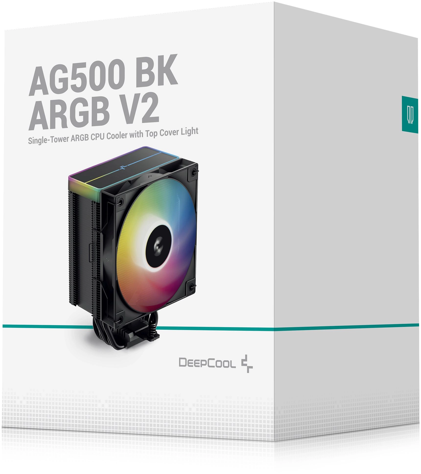 Устройство охлаждения(кулер) Deepcool AG500 BK V2 ARGB Soc-AM5/AM4/1200/1700/1851 черный 4-pin 29.4dB Al+Cu 240W 857gr Ret (R-AG500-BKAMMN-GJD)