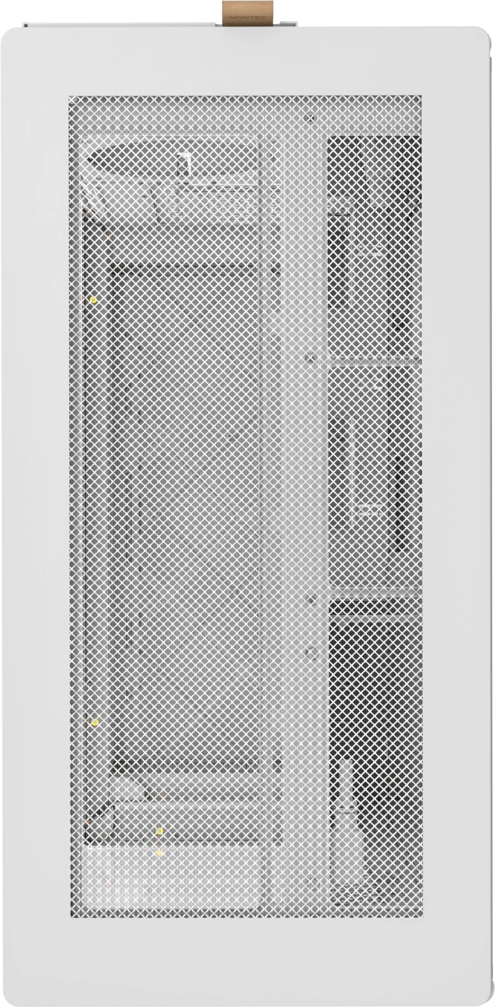 Корпус Montech HS02 белый без БП ATX 8x120mm 2xUSB3.0 audio
