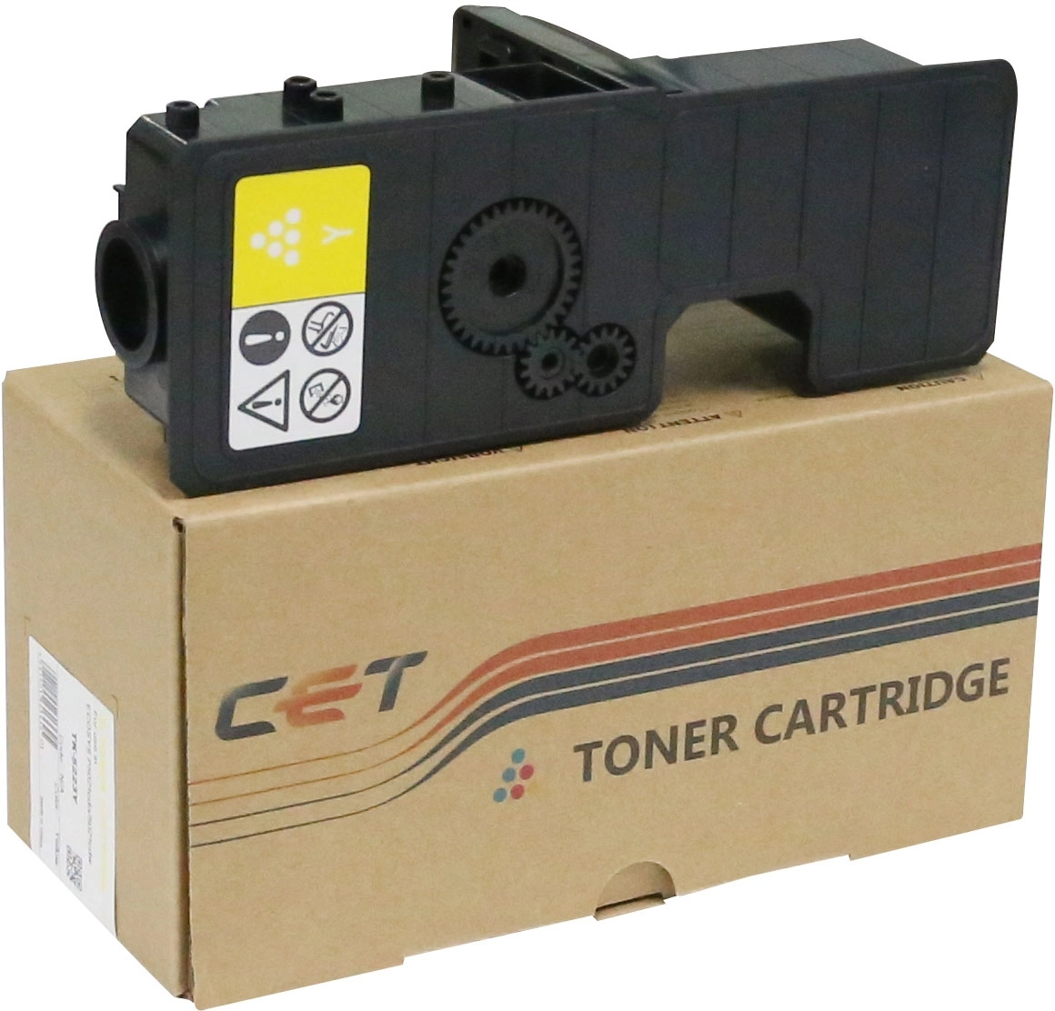 Картридж лазерный Cet (замена CET141136R) CET141136 TK-5220Y желтый (1200стр.) для Kyocera ECOSYS P5021cdn/M5521cdn