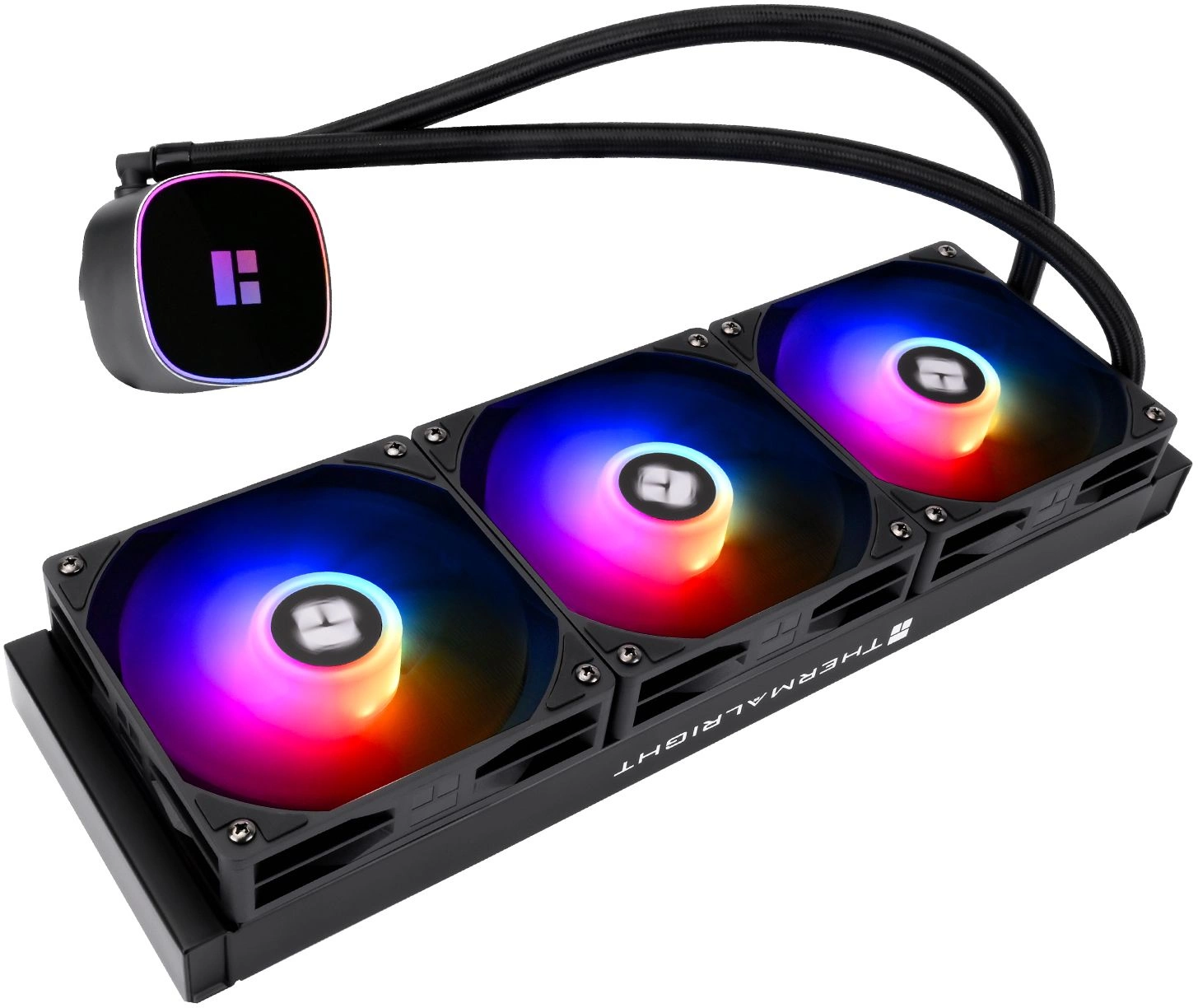 Система водяного охлаждения Thermalright Frozen Horizon 360 V2 ARGB Soc-AM5/AM4/1200/1700/1851 черный 4-pin 29.5dB Al Ret (F-HORIZON-360-BL-V2)