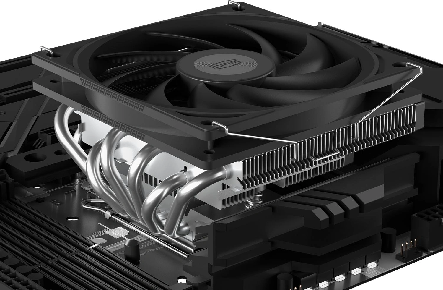 Устройство охлаждения(кулер) PcCooler RC600-67 Soc-AM5/AM4/1200/1700/1851 серебристый 4-pin 16-35dB Al 205W Ret (RC667-XXNWYX-GL)