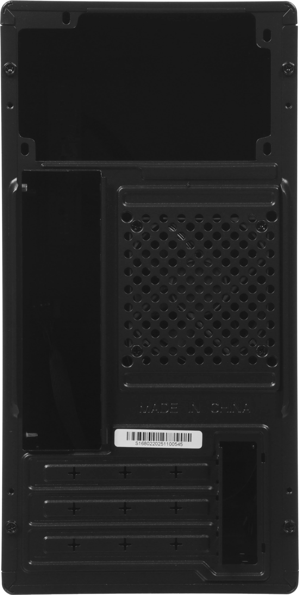 Корпус Accord Entry ACC-2054B only less than 215*236 черный без БП mATX 1x80mm 2xUSB2.0 audio