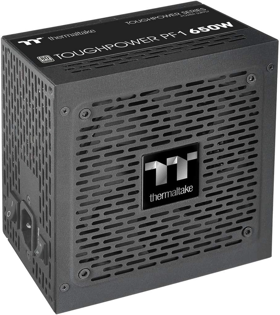 Блок питания Thermaltake ATX 650W Toughpower PF1 80+ platinum (20+4pin) APFC 140mm fan 9xSATA Cab Manag RTL