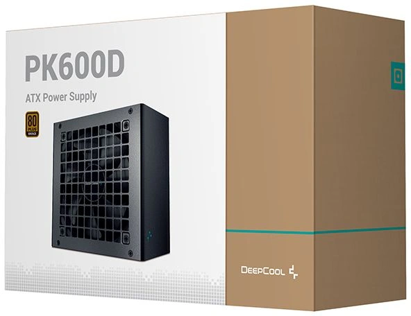 Блок питания Deepcool ATX 600W GamerStorm PK600D 80+ bronze (20+4pin) APFC 120mm fan 6xSATA RTL