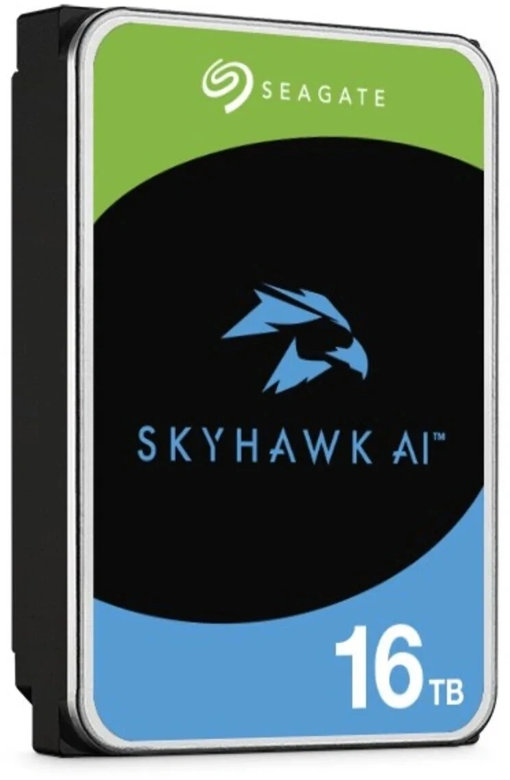 Жесткий диск Seagate SATA-III 16TB ST16000VE005 SkyHawkAI 512E (7200rpm) 512Mb 3.5