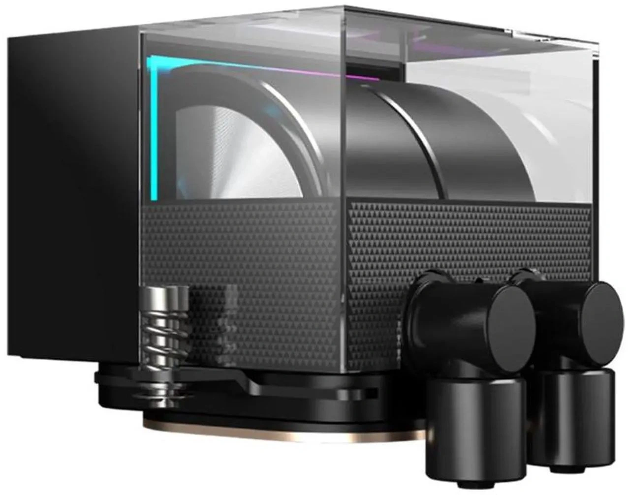 Система водяного охлаждения PcCooler DS360 Pro Digital ARGB Soc-AM5/AM4/1200/1700/1851 черный 4-pin 15-34.3dB Al LCD 310W Ret (D7-S360WBKN-GL)