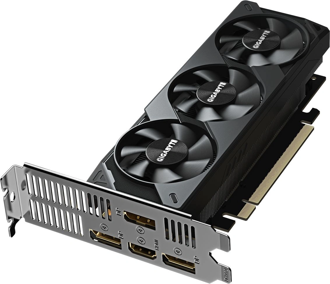 Видеокарта Gigabyte PCI-E 5.0 GV-N5060D7-8GL NVIDIA GeForce RTX 5060 8Gb 128bit GDDR7 2497/28000 HDMIx1 DPx3 HDCP Ret low profile