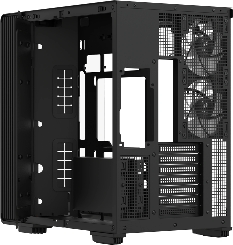 Корпус Formula Crystal Z7 черный без БП E-ATX 12x120mm 2x140mm 1xUSB3.0 audio bott PSU