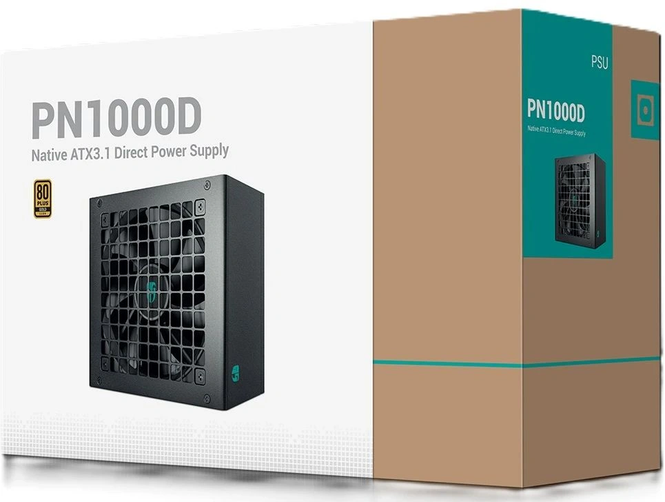 Блок питания Deepcool ATX 1000W GamerStorm PN1000D Gen.5 80+ gold (20+4pin) APFC 120mm fan 8xSATA RTL