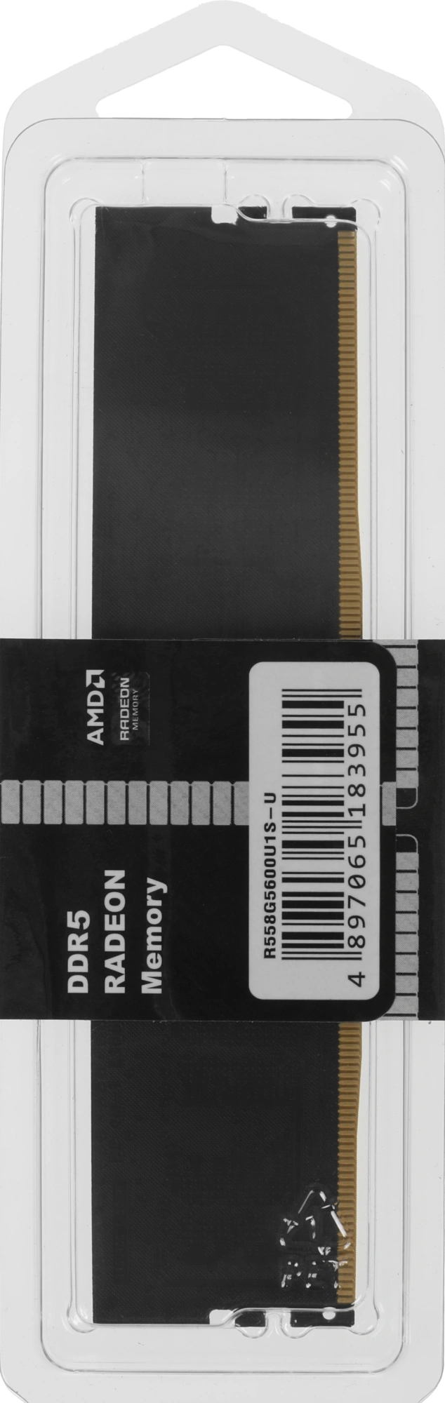 Память DDR5 8GB 5600MHz AMD R558G5600U1S-U Radeon R5 RTL PC5-44800 CL46 DIMM 288-pin 1.1В Ret