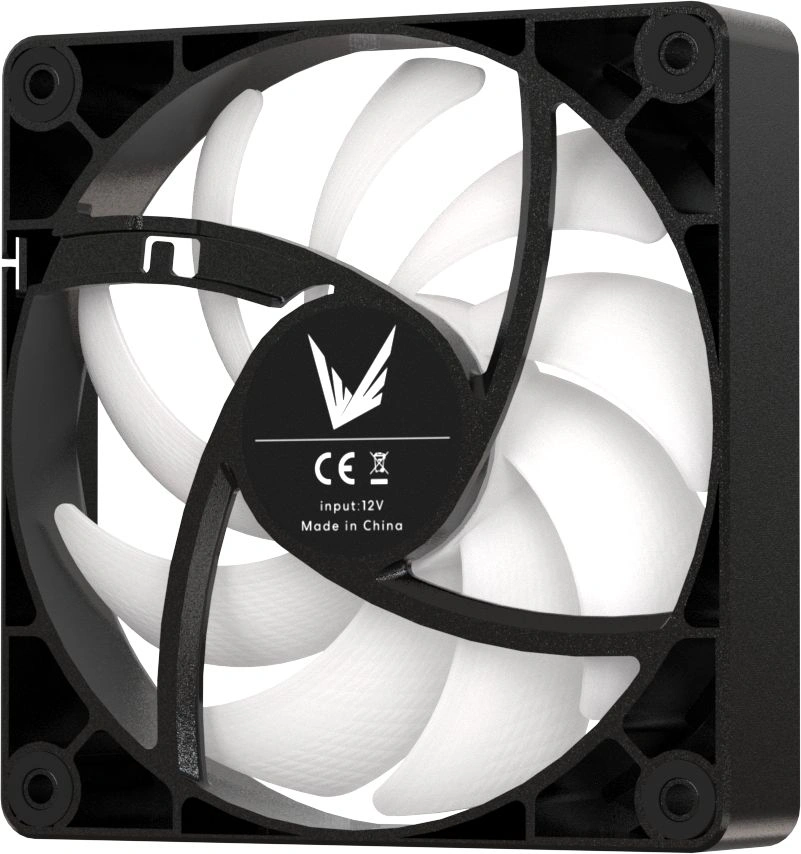 Вентилятор для корпуса Formula PA120R Reverse ARGB 120х120x25 черный 4-pin 28.8дБ (PA120R BLACK) Ret