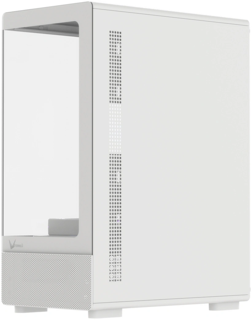 Корпус Formula Crystal Z1CM v2 белый без БП mATX 1xUSB2.0 1xUSB3.0 audio bott PSU