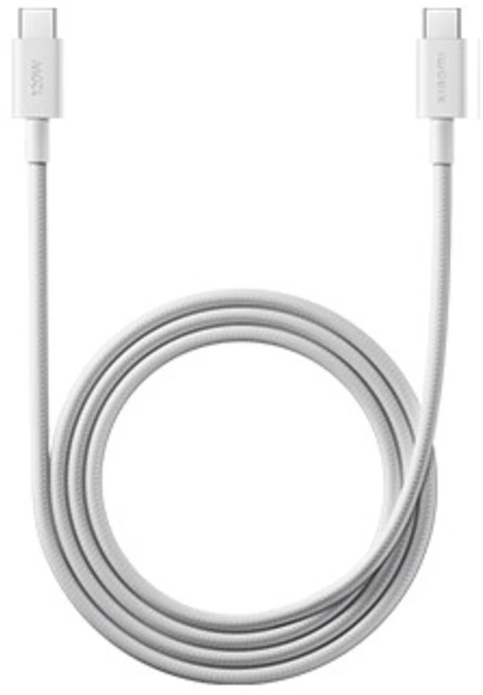 Кабель Xiaomi BHR087KGL USB Type-C (m)-USB Type-C (m) 1м белый